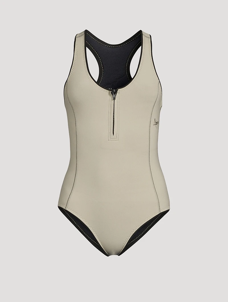 Elle One-Piece Neoprene Swimsuit