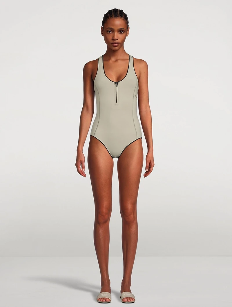 Elle One-Piece Neoprene Swimsuit