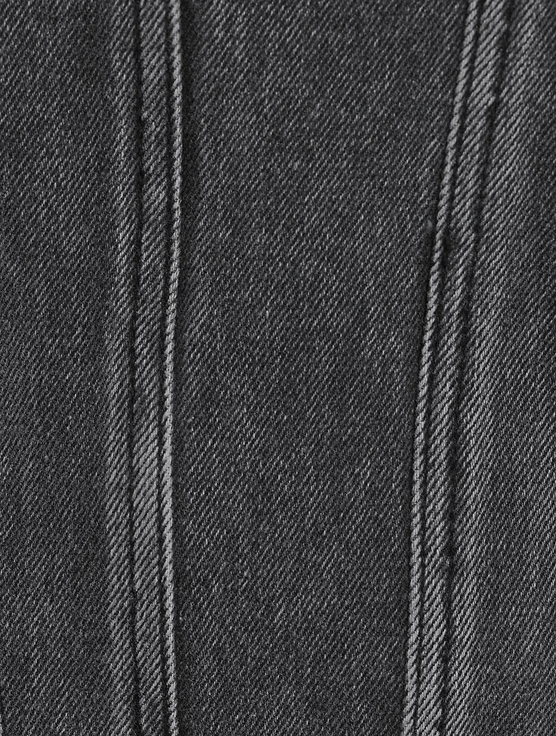 Stretch Denim Corset