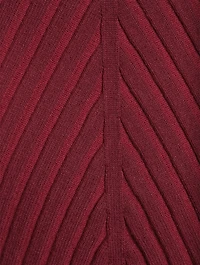 Ribbed Knit Turtleneck Bodysuit