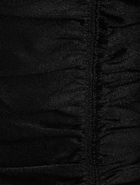 Compression Ruched Mini Dress