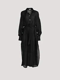 Playa Linen Caftan Dress