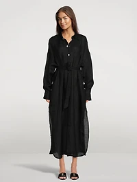 Playa Linen Caftan Dress