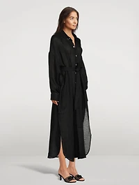 Playa Linen Caftan Dress