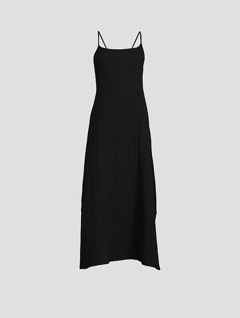 Mari Linen Maxi Dress