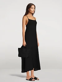 Mari Linen Maxi Dress