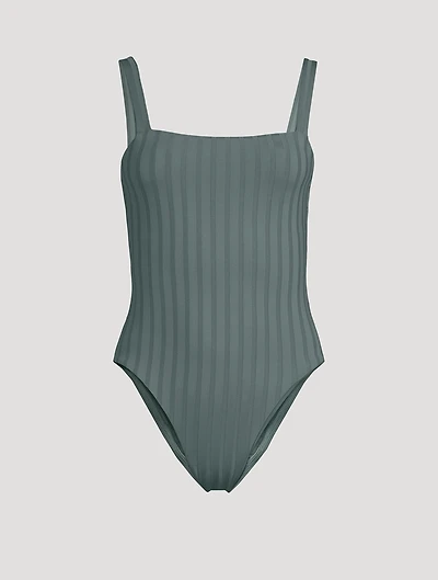 Leah Square Neck One-Piece Swimsuit