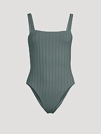 Leah Square Neck One-Piece Swimsuit