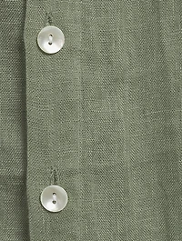 Playa Linen Oversized Shirt Dress
