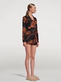 Signature Cotton Short Pajama Set Rayas Print