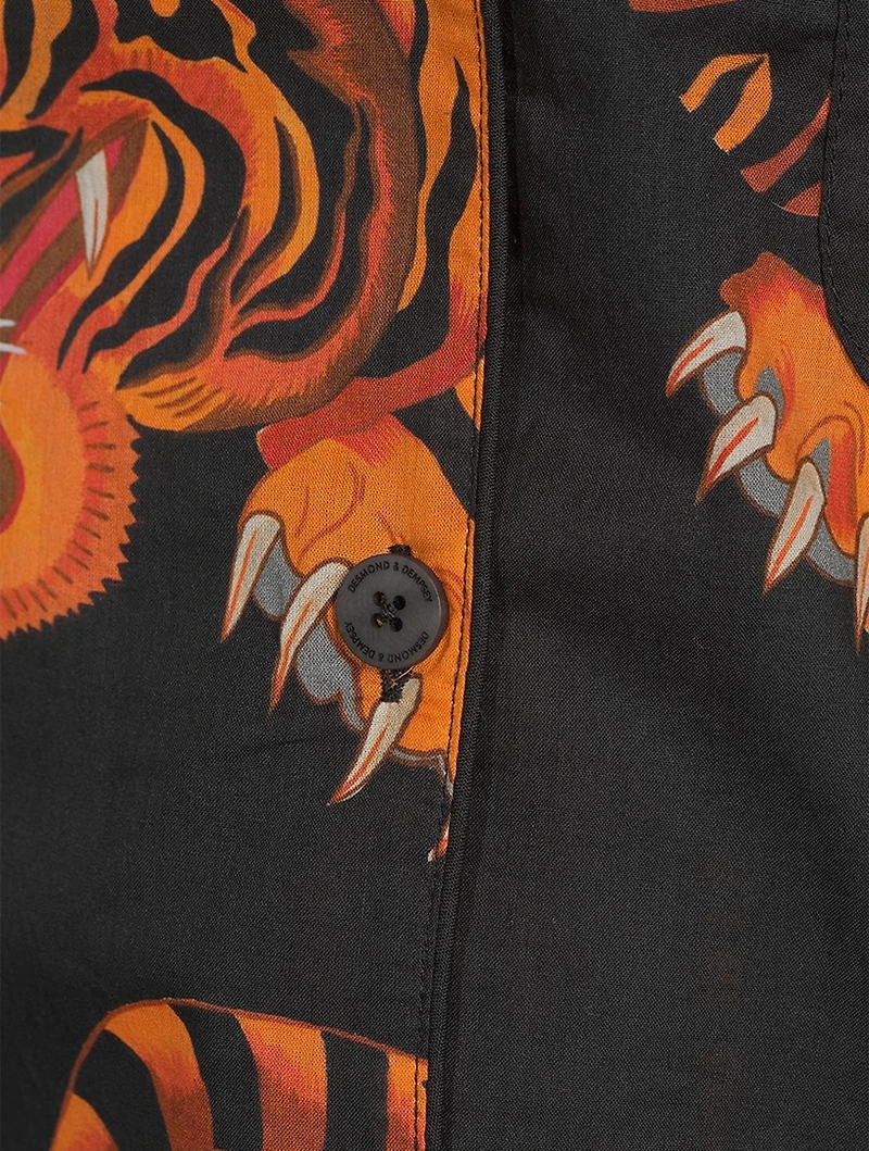 Signature Cotton Short Pajama Set Rayas Print