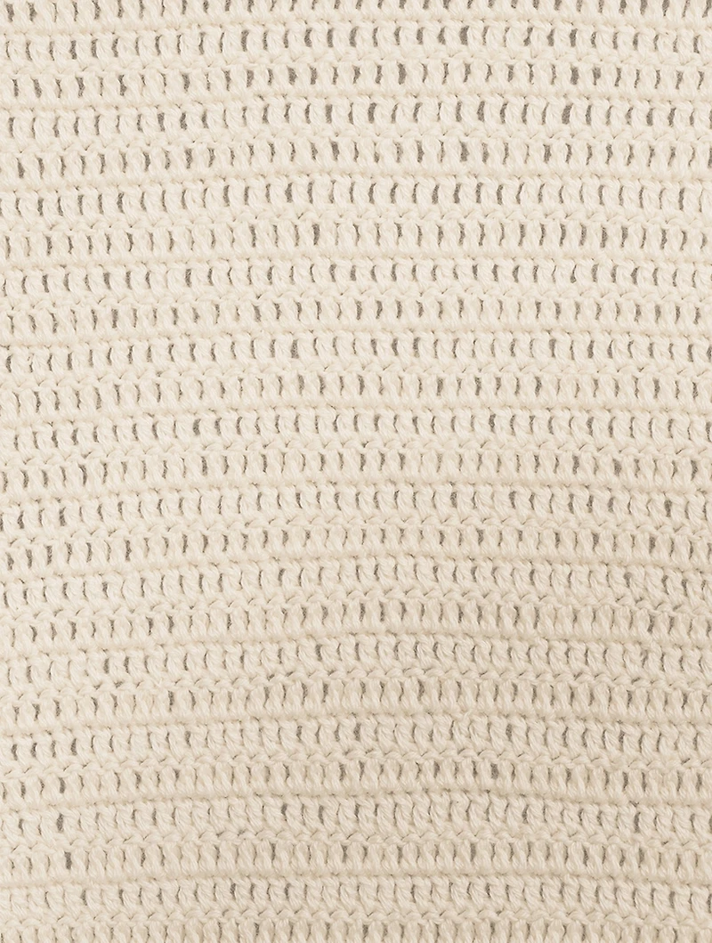 Nanay Crochet Midi Dress