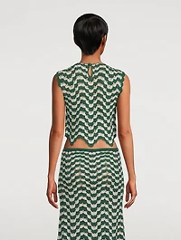 Nieva Crochet Sleeveless Top