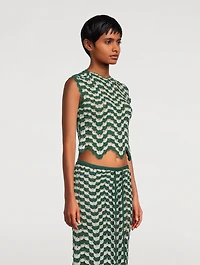 Nieva Crochet Sleeveless Top