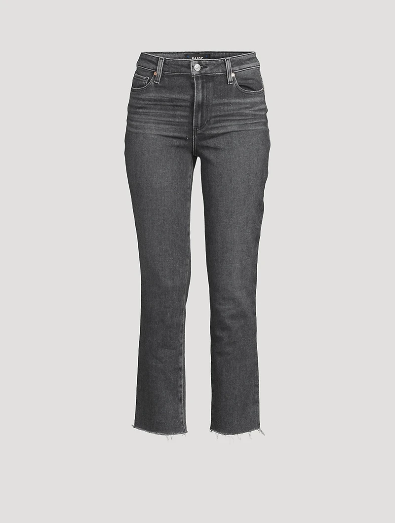 Cindy Straight-Leg Crop Jeans