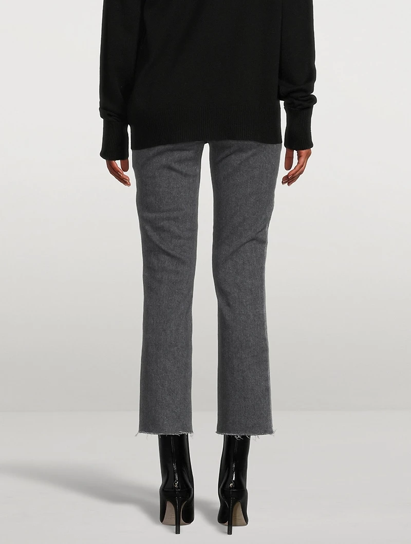 Cindy Straight-Leg Crop Jeans