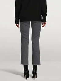 Cindy Straight-Leg Crop Jeans