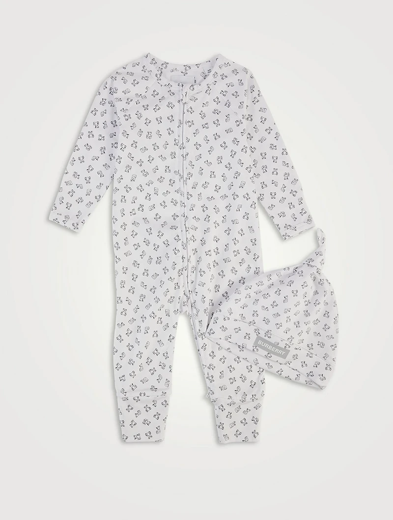 Thomas Bear Cotton Two-Piece Baby Gift Set