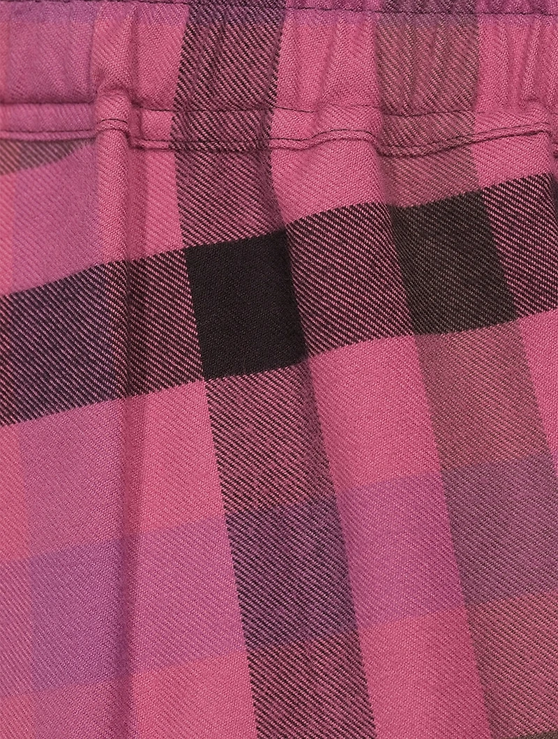 Basket Swinger Shorts Plaid Print