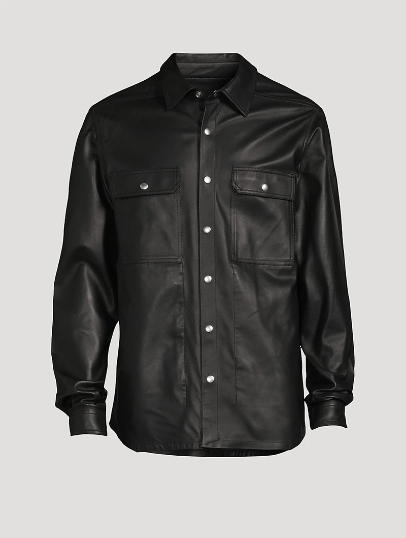 Edfu Peached Lambskin Outershirt