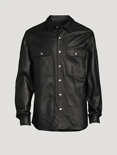 Edfu Peached Lambskin Outershirt