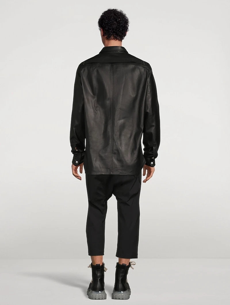 Edfu Peached Lambskin Outershirt