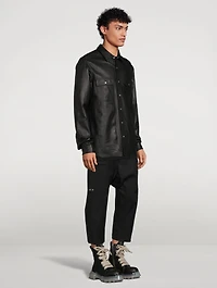 Edfu Peached Lambskin Outershirt
