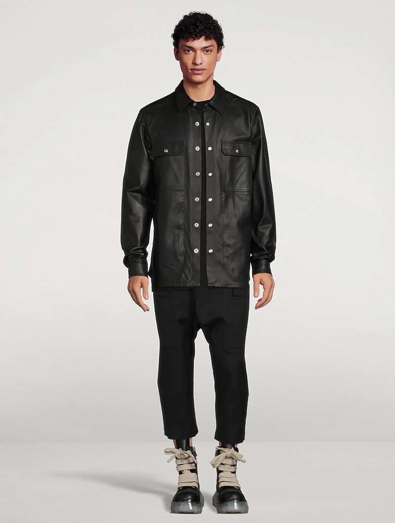 Edfu Peached Lambskin Outershirt