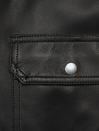 Edfu Peached Lambskin Outershirt