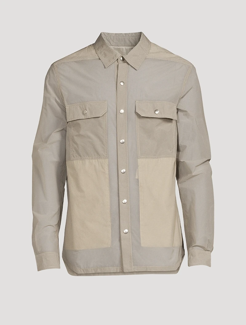 Nylon Patchwork Outershirt