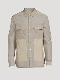 Nylon Patchwork Outershirt
