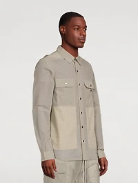 Nylon Patchwork Outershirt