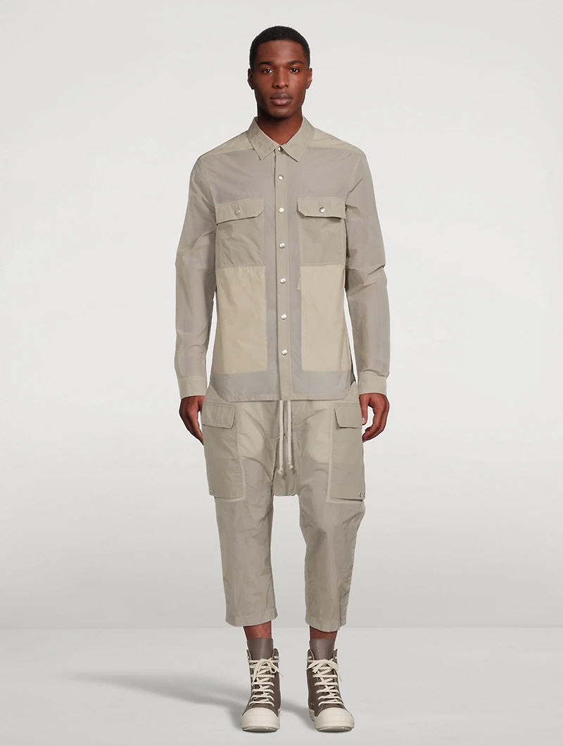 Nylon Patchwork Outershirt