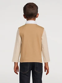 Cotton Long-Sleeve Shirt