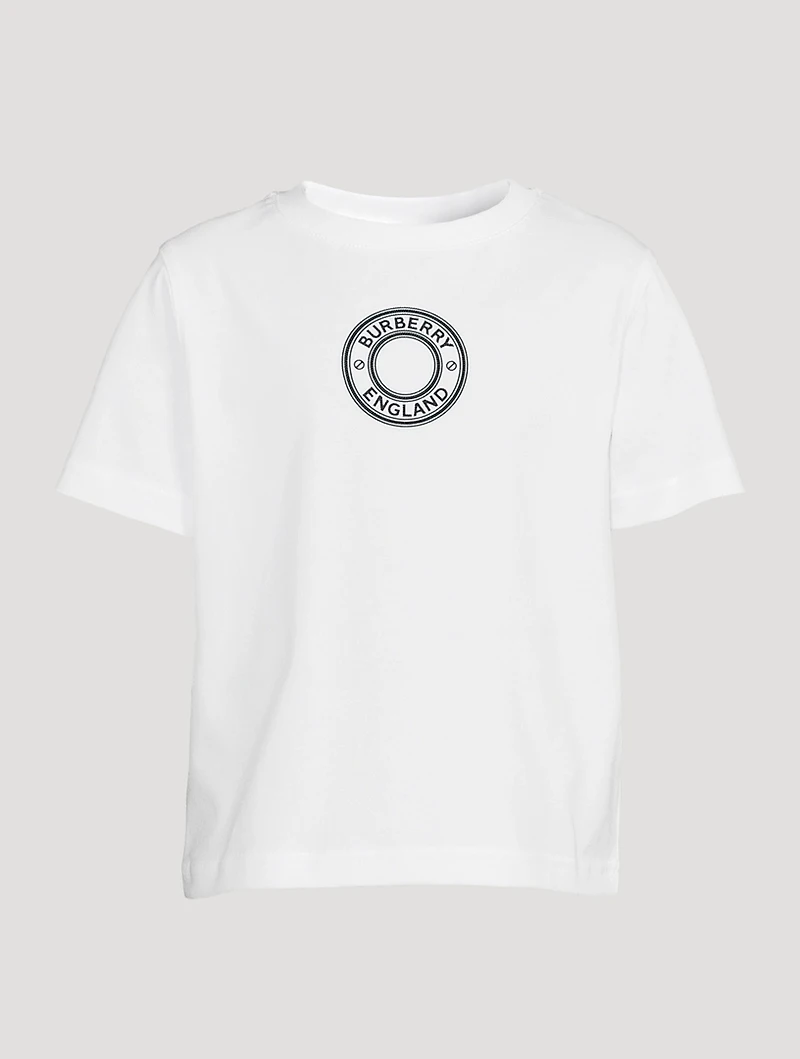 Cotton T-Shirt With Logo