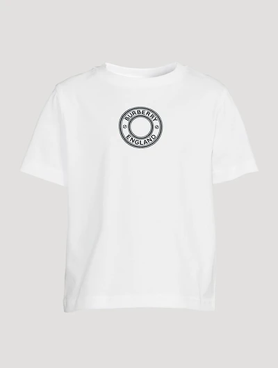 Cotton T-Shirt With Logo