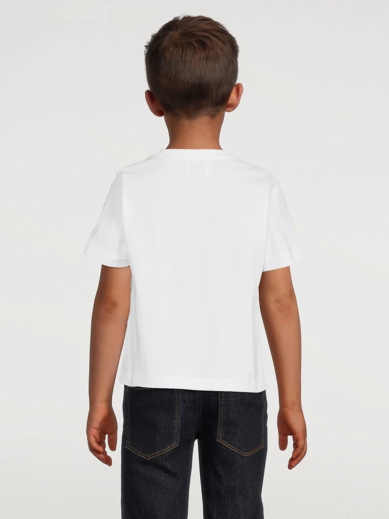 Cotton T-Shirt With Logo