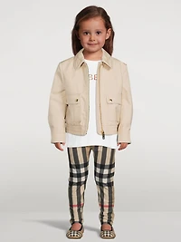 Thomas Bear Appliqué Cotton Jacket