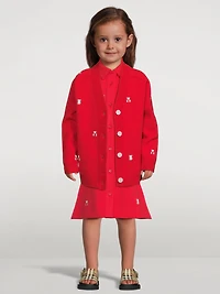 Thomas Bear Wool-Blend Cardigan