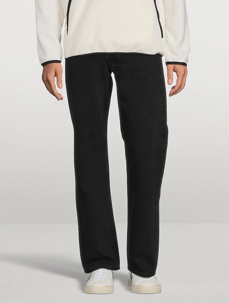 Al Rigid Denim Straight-Leg Jeans