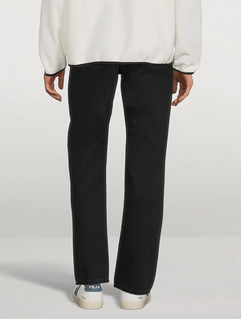Al Rigid Denim Straight-Leg Jeans