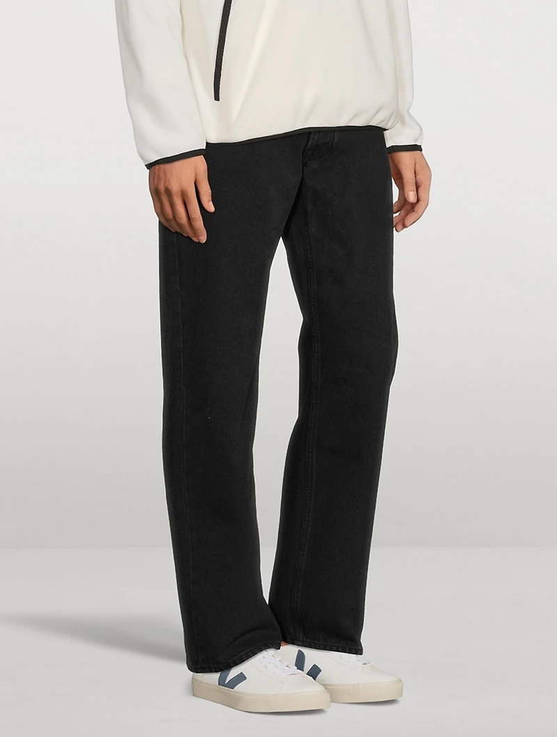Al Rigid Denim Straight-Leg Jeans