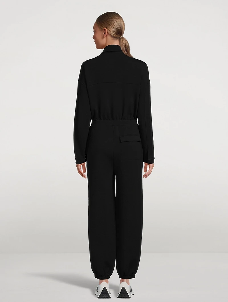 Jessie Double Face Jersey Jumpsuit