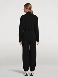 Jessie Double Face Jersey Jumpsuit