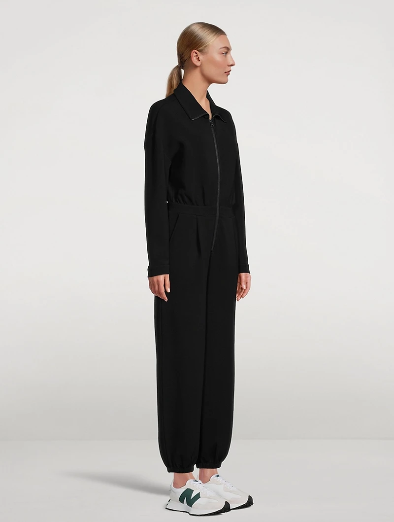 Jessie Double Face Jersey Jumpsuit