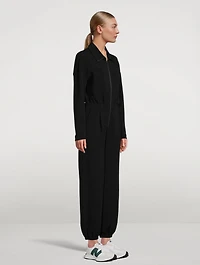 Jessie Double Face Jersey Jumpsuit