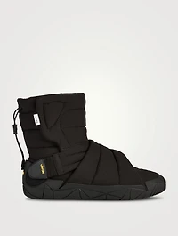 Futon-Hi Crossover Strap Boots