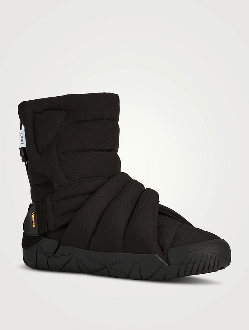 Futon-Hi Crossover Strap Boots