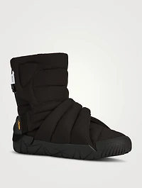 Futon-Hi Crossover Strap Boots