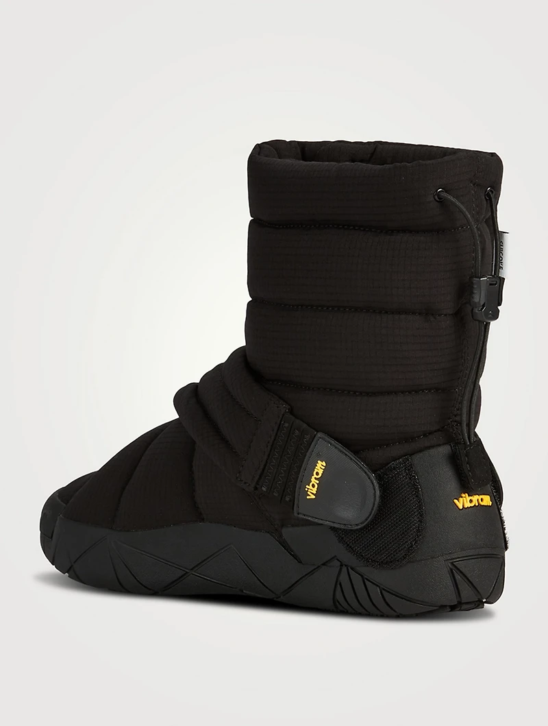 Futon-Hi Crossover Strap Boots